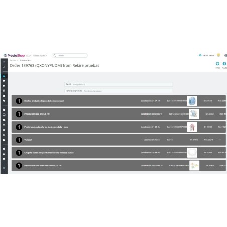 Módulo simple order - check de pedidos sin errores