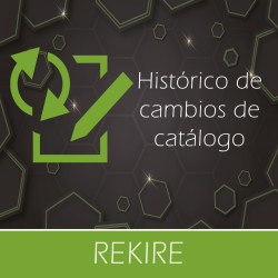 Módulo histórico de cambios de productos en backoffice