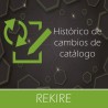 Módulo histórico de cambios de productos en backoffice