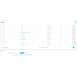 Módulo histórico de cambios de productos en backoffice