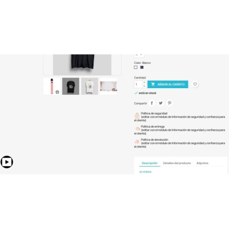 Módulo vídeo para productos flotantes cloudflare