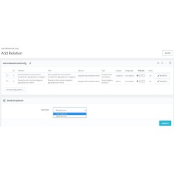 Mostrar productos relacionados agrupados. Super visual aumenta ticket medio
